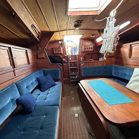 Unique Wooden Sail Yacht + 2 Bikes Included! * Sant Adria de Besos
